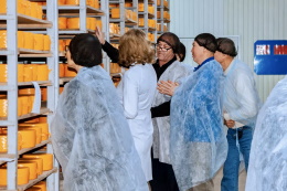 В рамках проекта «Герои Алтая» состоялась экскурсия на предприятие «Майма-Молоко»