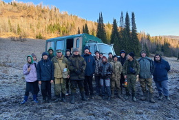 Студенты АТФ приняли участие в лесовосстановлении